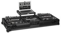 UDG UDG Ultimate Flight Case Set Multi Turntable Battle & 10"/12" Mixer Blk Plus (Laptop Shelf&Wheels) - thumbnail
