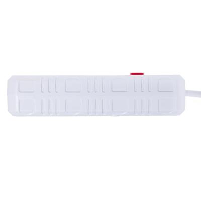 Maclean stekkerdoos, 4-polige verlengkabel + 3xUSB, 110-240V AC 50/60Hz, 2,1A max 2500W, 3m, wit, MCE393 W