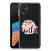 Samsung Galaxy Xcover 6 Pro Telefoonhoesje met Naam Boho Stay Wild - thumbnail
