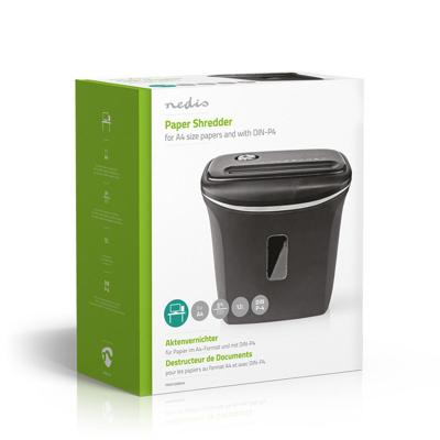 A4 Papierversnipperaar | Capaciteit 12 Liter | Beveiliging DIN-P4 A4 Papierversnipperaar | Capaciteit 12 Liter | Beveiliging DIN-P4