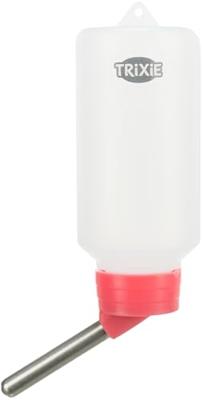 TRIXIE DRINKFLES KUNSTSTOF MET DRAADBEUGEL ASSORTI 100 ML 18 ST