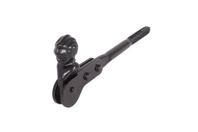 Waelbers Blindesluiting 165 mm zwart