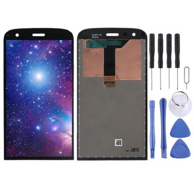 LCD-scherm en digitizer volledige assemblage voor Caterpillar CAT S61 (zwart)