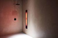 Sunshower Pure XL 2.0 Black Infrarood Inbouw - 19.9x123.8x10cm - full body - 1500W - zwart 80064 - thumbnail