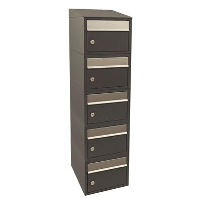 Stoer! Brickset 5-Hoog Met Dak Antraciet - 40215065_1x5d