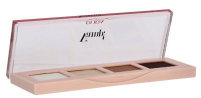 Pupa Milano - Pupa Vamp! Palette 4 Ombres 4 g 01 Natural Matt Oogschaduw 5.2 g Dames