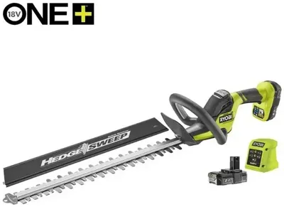 Ryobi ONE+™ 18v accu 45cm heggenschaar (incl. 1x 2.0ah accu)