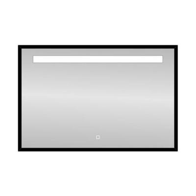 Spiegel Best Design Black Miracle 100x80cm LED Verlichting Mat Zwart