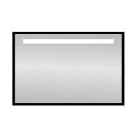 Best Design Spiegel Black Miracle 100x80 cm LED Verlichting Mat Zwart - thumbnail