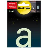 Glow in the dark Letter a - 75 mm zelfklevend. - thumbnail