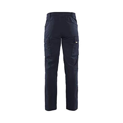 Blåkläder Service werkbroek stretch 14571830 | Donker marineblauw | Maat 50 - 7330509717417