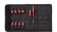 Wiha 43466 | Doppenset | 1/4" | Geïsoleerd | TorqueVario®-S electric | 11-delig - 43466 - thumbnail
