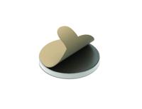 Maul Neodymium magneet (Ø x h) 10 mm x 1 mm Schijf, Zelfklevend Zilver 20 stuk(s) 6167196 - thumbnail