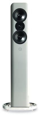 Q Acoustics: Concept 500 vloerstaande speaker - Wit/licht eiken Q Acoustics: Concept 500 vloerstaande speaker - Wit/licht eiken