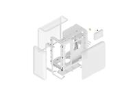 HYTE HYTE X50 Snow White Midi-tower Behuizing, PC-behuizing, Gaming-behuizing Wit - thumbnail