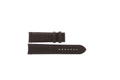 Horlogeband Tissot T035410 / T0354101603100A / T610028596 Leder Bruin 22mm