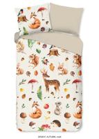Good Morning Kinderdekbedovertrek "dieren" - Multi - (140x200/220 cm) - Katoen Flanel - thumbnail