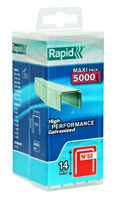 Rapid Nieten 14mm Type 53 Gegalvaniseerd, Kunststofbox 5000st Lengte 14mm - thumbnail