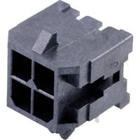 Molex 430450402 Male header, inbouw (standaard) Totaal aantal polen: 4 Rastermaat: 3 mm Inhoud: 1 stuk(s) Tray - thumbnail