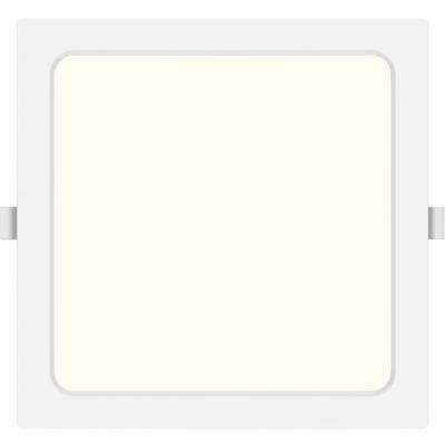 Vierkante LED Downlight 20W Inbouw - Natuurlijk Wit 4000K - Mat Wit