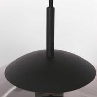Steinhauer Zwarte glazen hanglampBolique Ø 30cm - 3498ZW - thumbnail