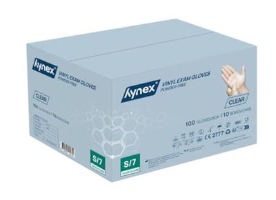 Handschoen hynex vinyl s tr 4.5gr 100 stuks
