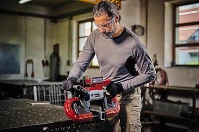 Einhell TE-MB 18/127 Li-Solo Power X-Change Accu-lintzaag Snijdiepte (max.) 115 mm 18 V Zaagbladlengte 1141 mm Einhell TE-MB 18/127 Li-Solo Power X-Change Accu-lintzaag Snijdiepte (max.) 115 mm 18 V Zaagbladlengte 1141 mm