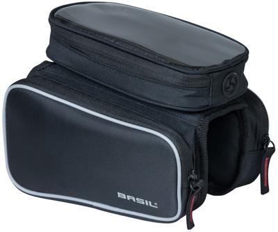 Basil sport design frametas dubbel m zwart