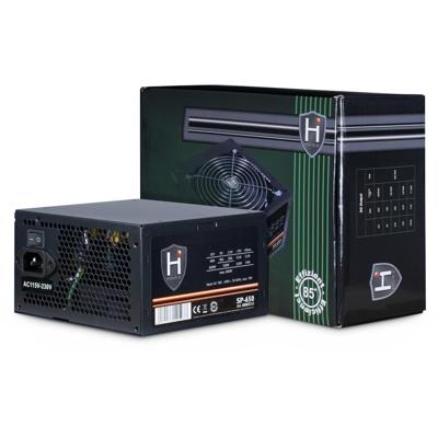 Inter-Tech INTER-TECH - HiPower SP-650 - Netzteil (intern) - ATX12V 2.4 PC-netvoeding 650 W ATX