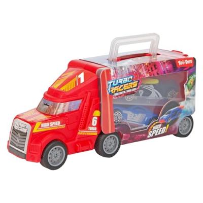 Toi Toys Vrachtwagen met 2 raceauto&apos;s