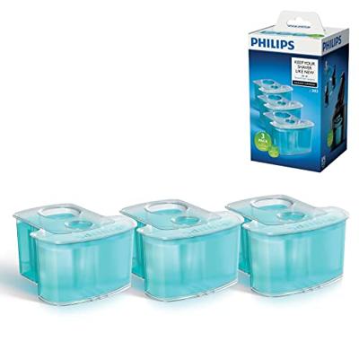 Philips Set van 3 schoonmaakcartridges met dubbelfiltersysteem Philips Set van 3 schoonmaakcartridges met dubbelfiltersysteem