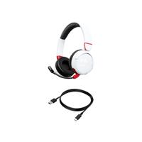 Draadloze gamingheadset - HyperX Cloud Mini - voor pc en console - Wit - thumbnail
