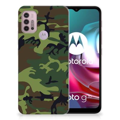 Motorola Moto G30 | G10 | TPU bumper | Army Dark