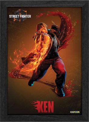 Pixel Frames Plax - Street Fighter 6: Ken (25cm x 30cm)