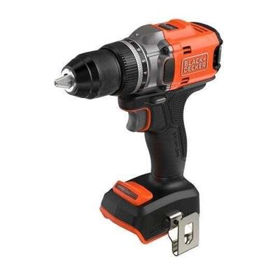 Trapano avvitatore a percussione a batteria 18V + 2 batterie da 2Ah + caricabatteria - BLACK&DECKER - BLD683D2XK-QW - Brushless