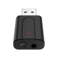 Universele USB Bluetooth zender ontvanger 2-in-1 Bluetooth 5 0 TV computer Wireless Audio Bluetooth adapter zwart - thumbnail