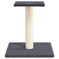 VidaXL Krabpaal met platform 38 cm donkergrijs - thumbnail