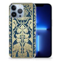 Apple iPhone 13 Pro | TPU Case | Beige Flowers - thumbnail