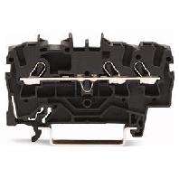 WAGO 2002-1305 Doorgangsklem 5.20 mm Spanveer Zwart 100 stuk(s) - thumbnail