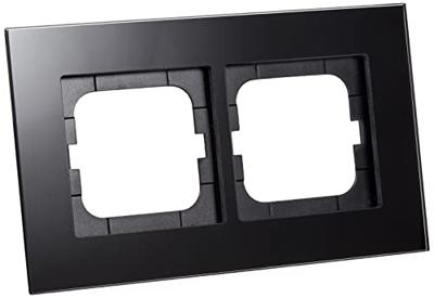Busch-Jaeger 2CKA001754A4323 Frame Frame 2-voudig Carat Zwart 1 stuk(s)