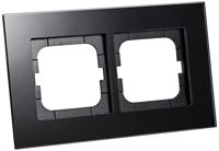 Busch-Jaeger 2CKA001754A4323 Frame Frame 2-voudig Carat Zwart 1 stuk(s) - thumbnail