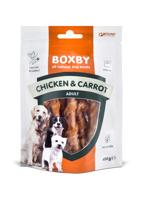 Boxby sticks kip met wortel hondensnack 5 x 100 g - thumbnail