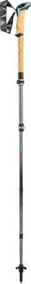 Leki Cressida FX Carbon Wandelstokken Brown-Metallic/Mint - thumbnail