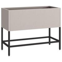 Verhoogde Tuin Plantbak Roestig 60 x 26 x 45 cm Cortenstaal - thumbnail