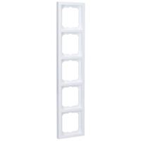 Busch-Jaeger 5-voudig afdekraam 1725-184K studiowit - thumbnail