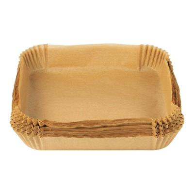 Papier voor Airfryer Masterpro bgmp-7606 26 x 26 x 4,5 cm (100 Stuks)