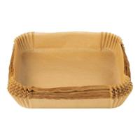 Papier voor Airfryer Masterpro bgmp-7606 26 x 26 x 4,5 cm (100 Stuks) - thumbnail