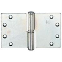 BSW kogelstiftpaumelle - 89x152x3 mm - BB 807 GV - draairichting 2 - thumbnail