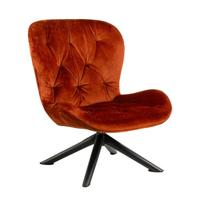 Bendt Fauteuil 'Olle' Velvet, kleur Copper - thumbnail