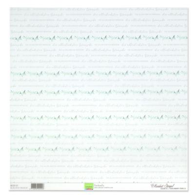 Mundart Stempel • vellum papier duitse tekst "die allerliebsten wünsche"